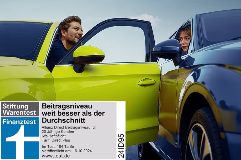 Kfz-Versicherung von Finanztest ausgezeichnet
